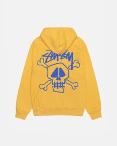 SKULL & BONES HOODIE PIGMENT