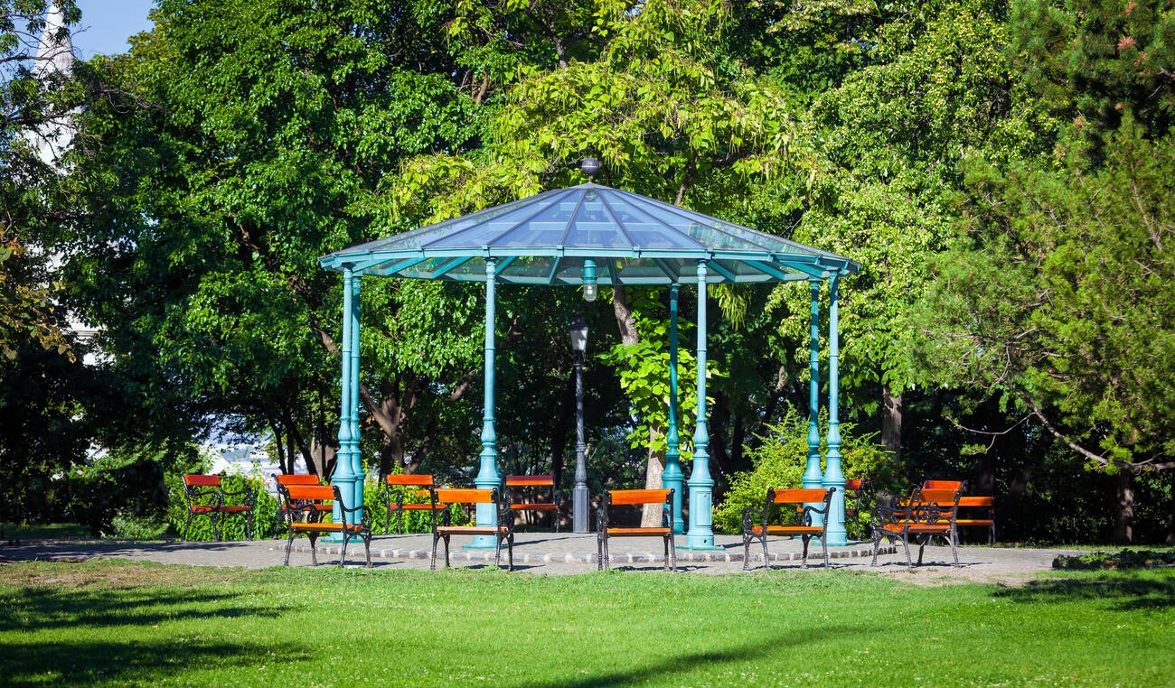 Outdoor garden pergolas