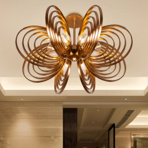 How do you style the Pendant Light Hallway to give a Grand First Impression?