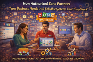 How Authorized Zoho Partners Turn Business Needs into Scalable Systems That Truly Work