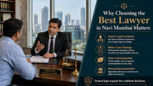 Why Choosing the Best Lawyer in Navi Mumbai Matters