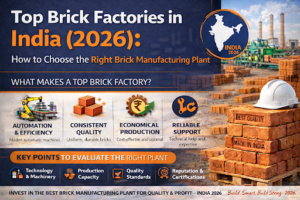 Top Brick Factories in India (2026): How to Choose the Right Brick Manufacturing Plant