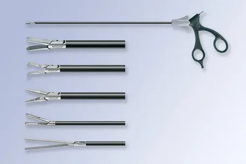 Common Basic Laparoscopic Instruments and Their Applications
