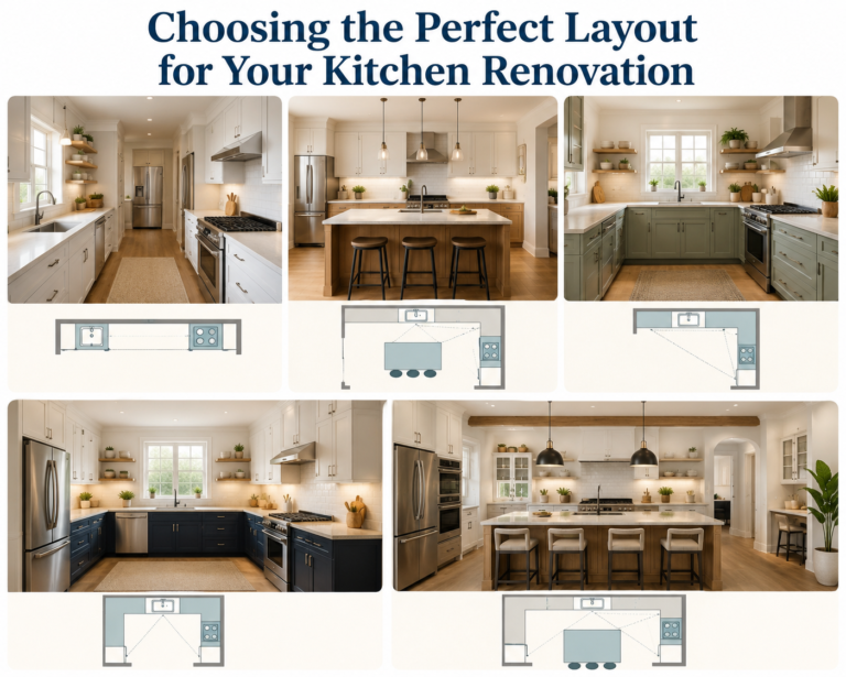 Choosing the Perfect Layout for Your Kitchen Renovation