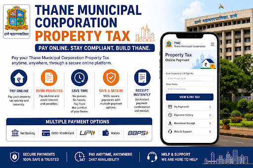 Thane Municipal Corporation Property Tax Online Payment System