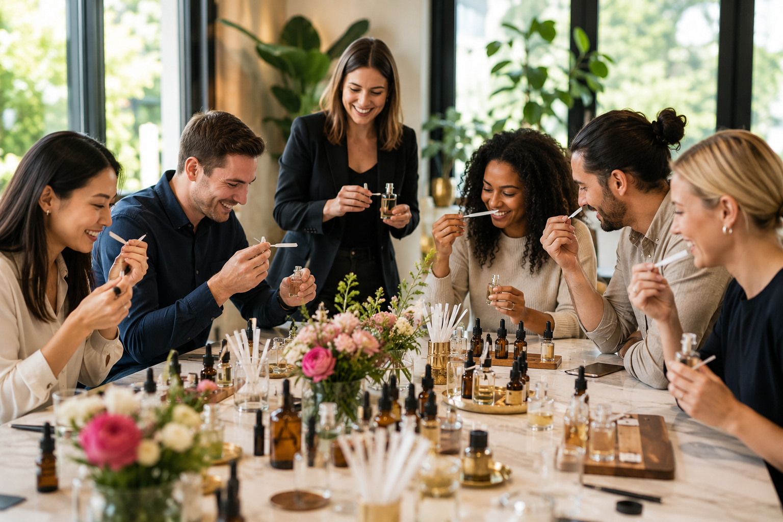 Mobile perfume workshop Melbourne