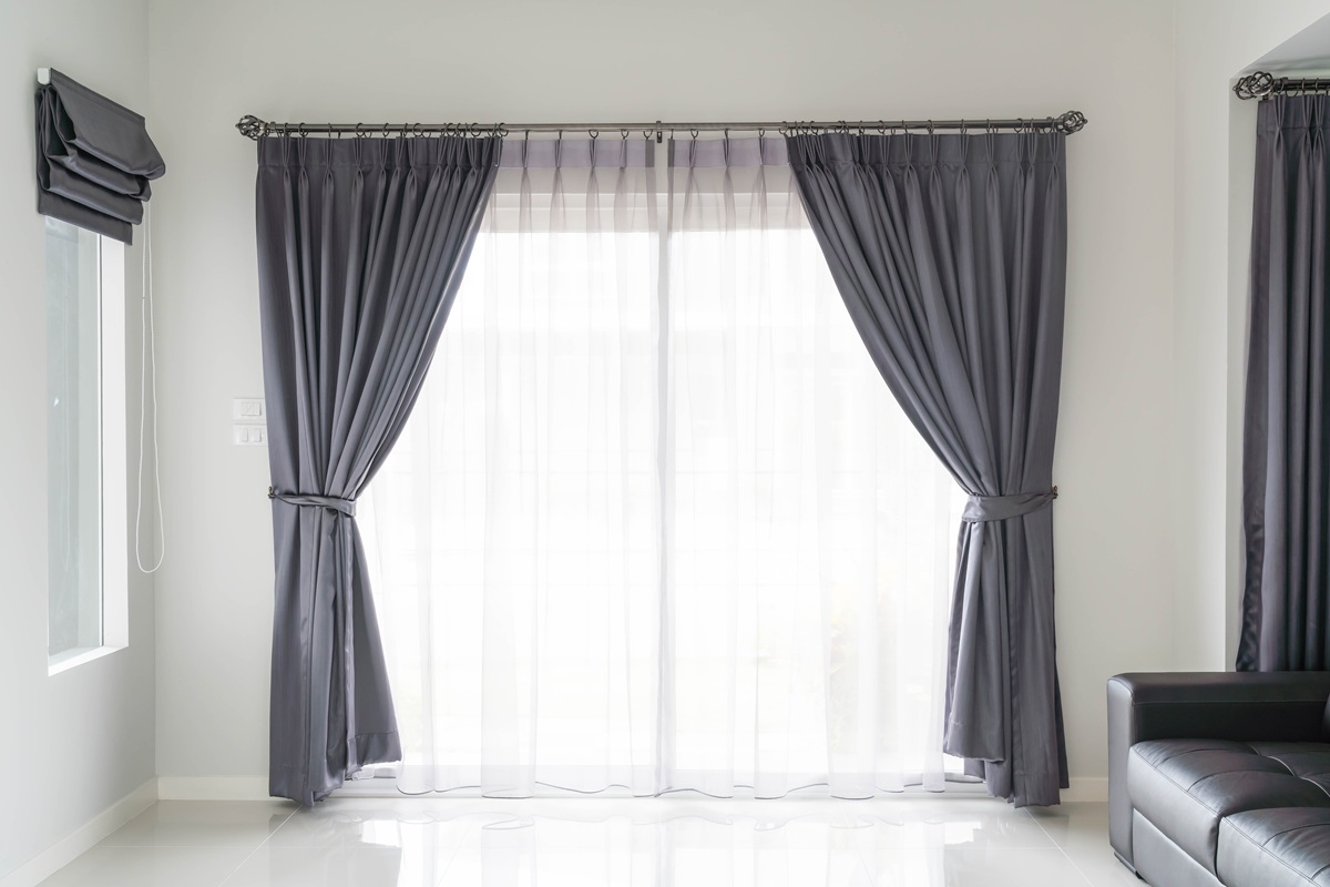 curtains and blinds