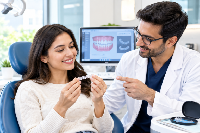 Clear Aligners for Comfortable and Discreet Teeth Straightening