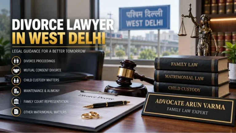 Divorce Lawyer in West Delhi – Professional Legal Guidance for Family Matters
