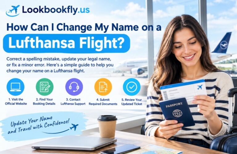 How Can I Change My Name on a Lufthansa Flight?