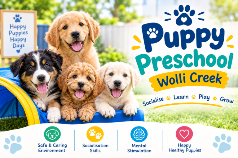 Discover How Puppy Preschool Wolli Creek Boosts Your Dog’s Development in Sydney’s South‑East